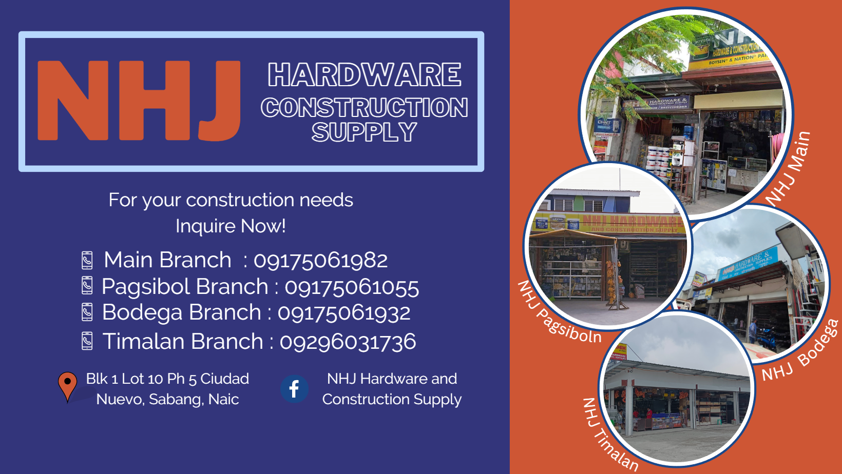 NHJ Hardware Branch